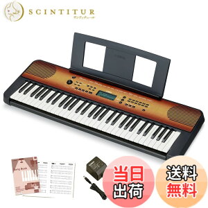 �y���������z���}�n �|�[�^�u���L�[�{�[�h 61���� �u���b�N PSR-E360B �֗��ȃ��b�X���@�\��^�b�`���X�|���X�𓋍� �F�F���C�v����