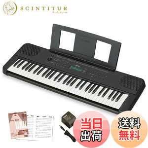 �y���������z���}�n �|�[�^�u���L�[�{�[�h 61���� �u���b�N PSR-E360B �֗��ȃ��b�X���@�\��^�b�`���X�|���X�𓋍� �F�F�u���b�N