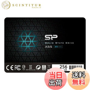�y���������z�V���R���p���[ SSD 3D NAND�̗p SATA3 6Gb/s 2.5�C���` 7mm 3�N A55�V���[�Y �F�F�u���b�N�A�T�C�Y�F256GB