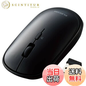 �y���������z�G���R�� ���C�����X�}�E�X ����2.4GHz Slint M-TM10DBEC�V���[�Y ���^ �É� 4�{�^�� �v���[�����[�h�@�\�t �F�F�u���b�N�A�T�C�Y�F�}�E�X�P�i