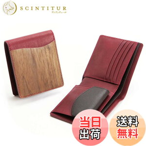 �y���������z[VARCO REAL WOOD] Smart wallet ��܂���z �����Y ���f�B�[�X �{�v �V�R�� �E�b�h ���U�[ ���{�� �F�F���b�h