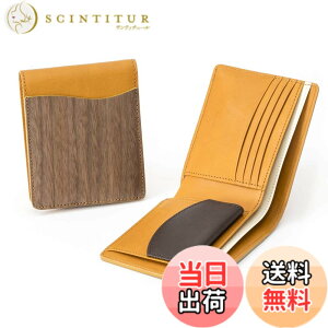 �y���������z[VARCO REAL WOOD] Smart wallet ��܂���z �����Y ���f�B�[�X �{�v �V�R�� �E�b�h ���U�[ ���{�� �F�F�}�X�^�[�h