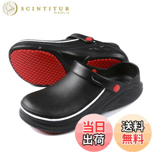 �y���������zTENOCEE(�e�m�V�j �R�b�N �V���[�Y �~�[ ��ƌC ���[�N�}�� �C �H�i�֌W��Ɨp �����C �L�b�`���V���[�Y �ϖ� �ϊ� �h�� �j�����p 22.5-27.0cm�Ή� �F�F�u���b�N�A�T�C�Y�F26.5~27.0 cm 3E