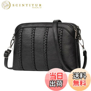 �y���������z[SHARE ITEMS] �V�����_�[�o�b�O ���f�B�[�X ������ �҂ݍ��� �΂߂��� �R���p�N�g PU���U�[ 2WAY �n���h�o�b�O ������� ���i�g�� �F�F�u���b�N�A�T�C�Y�F���^