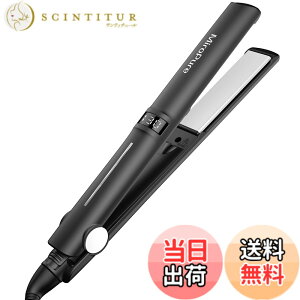 �y���������zMiropure �w�A�A�C���� �X�g���[�g�A�C���� 25mm �F�F�u���b�N�A�T�C�Y�F25mm