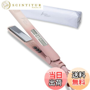 �y���������zSALONMOON �T�������[�� �X�g���[�g �w�A�A�C���� 24mm ���[�� �O���[ ���[�� �s���N �~���[�_�u���C�I�� �X�g���[�g�A�C���� �J�[�� ���ł��� 2WAY �R�e �����Y �ɂ� �}�C�i�X�C�I��