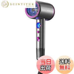 �y���������zRUNCTY �h���C���[ �啗�� �w�A�h���C���[ ���� �y�V�݌v 2�����Z�x�}�C�i�X�C�I���z 1400W �����h���C���[ �������P �Ód�C���� �y�� �R���p�N�g �l�C ���e�Ɠd �w�A�P�A ���� ��