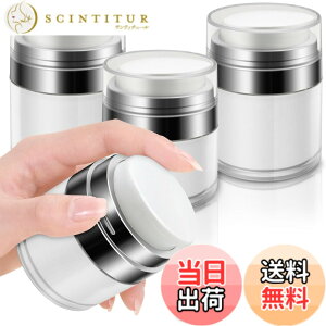 �y���������zsiawadeky �G�A���X�|���v�W���[ 3�Z�b�g 15ml/30ml/50ml 3�T�C�Y �v���X�� �N���[���{�g�� �Ռ� �R��h�~ �N���[���W���[ �ė��p�\ ������ �l�ߑւ��e�� �N���[�� ���[�V���� �V��