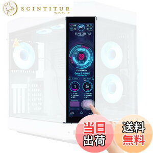 �y���������zGeeekPi 12.6�C���` IPS LCD�X�N���[�����j�^�[ FHD 1920x515�f�B�X�v���C�ADIY Y60 PC�P�[�XCPU GPU�Z�J���_�����j�^�[�p�l���ɓK���A�f���A���X�s�[�J�[�����A�v���O�A���h�v���C�A�ő�10