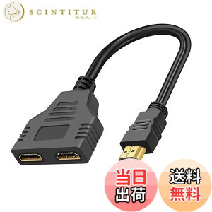 �y���������zLeTradeJP HDMI���z�� �����o�� 2��� 3D 1080p HDMI1.4���z�@ �X�v���b�^�[ �I�X-2�|�[�gHDMI���X �����b�L�[�q HDTV 1080P/3D/Xbox/PS3/4/5/HDTV/DVD PC�Ή� 30cm