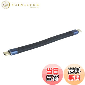 �y���������zKOYOKOMA Type-C �P�[�u�� USB4 PD 240W �}���[�d L�� �X�g���[�g 40Gbps Thunderbolt 3 4 12cm �V���[�g�P�[�u�� �t���b�g 8K60Hz �iA�^�C�v�j