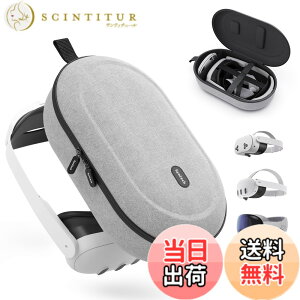 �y���������zSyntech�n�[�h�L�����[�P�[�X�Ή�Meta Quest 3S/Quest 3/Quest 2/PICO4�A�N�Z�T��VR�w�b�h�Z�b�g�AElite�X�g�i�b�v�o�b�e���t���A�^�b�`�R���g���[���[�Ƃ��̑��̃A�N�Z�T���t�� �f�U�C��