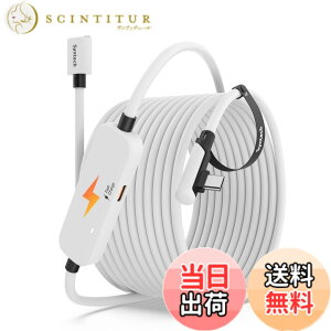 �y���������zSyntech �����N�P�[�u�� 6M �[�d�t���AMeta Quest 3S/Quest 3/Quest 2/Pico 4 �ɑΉ��A�ʂ̏[�d�|�[�g�t�� VR �����N�P�[�u���AUSB 3.0 ���� Type C �R�[�h ���C�g PC/SteamVR �p
