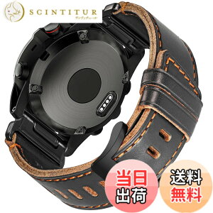 �y���������zHemsut �K�[�~���E�H�b�`���U�[�x���g Fnix 8 AMOLED - 51mm/Fenix 7X/Fenix 5X/Fenix 5X Plus/Fenix 6X/Fenix 6X Pro/Fenix 3/Descent MK1/D2 Delta PX/D2 Charlie�ȂǗp 26MM �A�b�v�O���[�h���ꂽ�R�l�N�^ �K�[�~��