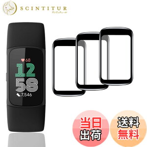 �y���������z�p Fitbit charge6 �t�B���� 3�� Fitbit charge6 �ی�t�B���� PET������ �Y�f�@�� 3D�Ȗ� �J�o�[ �Ή� Fitbitcharge6 �t���ی�t�B���� �����ߗ� 3D�S�ʕی� �L�Y�h�~ ��U�h�~ �����x�^�b�` ��