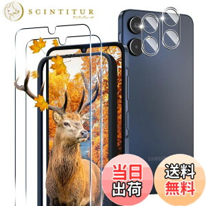 �y���������z�y2+2���Z�b�g �w��F�ؑΉ��z �K�C�h�g�t�� �p Galaxy A25 5G SC-53F SCG33 �K���X�t�B���� 2�� �M�����N�V�[A25 �t�B���� + 2�� �J�����ی�t�B�����Z�b �y ���{���Ɏq�� 9H���x �z �Ή� G