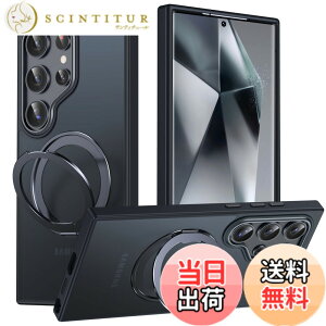 �y���������zGalaxy S25 Ultra �p �P�[�X Magsafe�Ή� �M�����N�V�[s25�E���g�� / SC-52F / SCG32 �J�o�[ 360°��]�X�^���h Uovon �X�}�z�P�[�X �g�уP�[�X ���C�����X�[�d �ԍڃz���_�[ �Ή� �X�g���b�v��