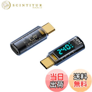 �y���������zYFFSFDC USB4.0 Type C �ϊ��A�_�v�^ LED���b�g�X�N���[���\���y2�Z�b�g�z PD�Ή� 240W�}���[�d 8K@60Hz�f���o�� �I�X-���X �X�}�[�g�`�b�v���� 40Gbps�����f�[�^�]�� OTG usb c �P�[�u���p Ma