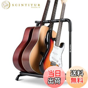�y���������zCAHAYA �}���` �M�^�[�X�^���h 3�{���� �M�^�[���b�N �M�^�[�z���_�[ �܂肽���ݎ� ���[�֗� �����^�ѕ֗� �t�H�[���X�|���W���b�v �A�R�M �N���V�b�N �G���L �x�[�X�M�^�[�Ȃ�