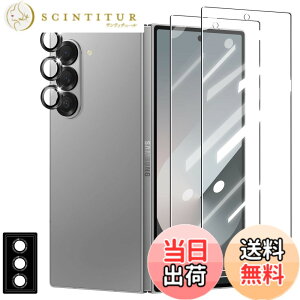 �y���������zKakuki For Galaxy Z Fold6 �K���X�t�B����*2�� + �J�����t�B����*1�Z�b�g �M�����N�V�[Z Fold6 SC-55E �ی�t�B���� ���Ɏq�f�ސ� �w��F�ؑΉ� �ϏՌ� �t���ی�t�B���� �w��h�~ �C�A�[��