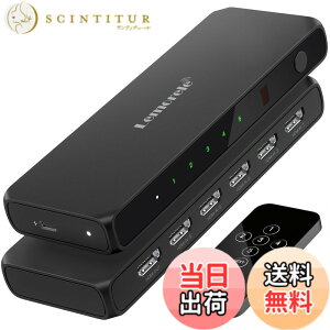 �y���������zHDMI �ؑ֊� �����R���t�� 5����1�o�� 4K@60Hz HDMi �؂�ւ��� �Z���N�^�[ �X�C�b�`���[ 3����1�o�� 4K&2K 1080P@60Hz HDCP 2.2/HDM i2.0 HDR 3D�Ή����� �؂�ւ�HDM i���z�� PS5/PS3/PS4/Switch/Xbox 360/X