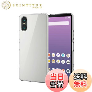 �y���������z�G���R�� Xperia 10 VI (SO-52E) �P�[�X �J�o�[ ���� �ϏՌ� �Ռ��z�� �n�C�u���b�h TPU �X�g���b�v�z�[���t�� �w�ʍd�x 5H �������ɂ��� �L�Y �G�A�[�N�b�V���� �J�����ی� �N���A PM-
