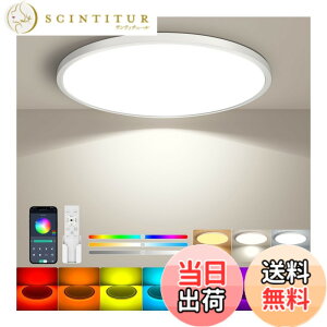 �y���������zAntree Led�V�[�����O���C�g RGB 6�� 24W 3800lm �������F �J���[ �ɔ��^ �Ԑڌ���铔 led �Ɩ� �V�� �X�}�zAPP���� ������� RGB���͋C���C�g �d�C �u���� �����R���t�� �Q��/���r���O/�_