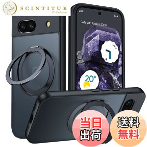 �y���������zPixel 8a �p �P�[�X Magsafe�Ή� Google �s�N�Z��8a �J�o�[ 360°��]�X�^���h Uovon �X�}�z�P�[�X �g�уP�[�X ���C�����X�[�d �ԍڃz���_�[ �Ή� �X�g���b�v���t�� ������ �w��h�~ ���h