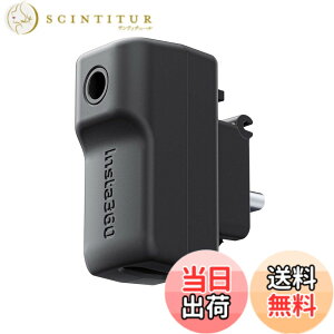 �y���������zCYNOVA Insta360 X4�p �}�C�N�A�_�v�^�[,�C���X�^360 X4�}�C�N Insta360 X4 �A�N�Z�T���[�ɑΉ� 3.5mm/Type-C �ϊ��A�_�v�^�[ �[�d�^���\