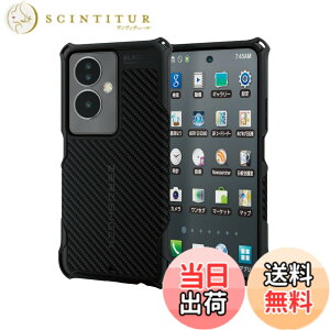 �y���������z�G���R�� OPPO A79 5G �P�[�X �ϏՌ� �Ռ��z�� ZEROSHOCK �l�p�_���p�[ �n�j�J���\�� �J���������Y�ی�݌v �X�g���b�v�z�[���t�� �u���b�N PMWO233ZEROGBK