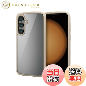 �y���������z�G���R�� Galaxy S23 FE �P�[�X �ϏՌ� �Ռ��z�� TOUGH SLIM LITE �t���[���J���[ �w�ʃN���A ���C�����X�[�d�\ �J�t�F�I�� PM-G236TSLFCBE