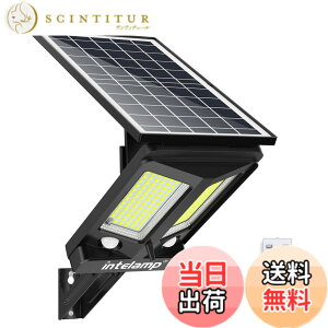 �y���������zintelamp �Z���T�[���C�g ���O �\�[���[ �h�����C�g�y12500mAh��e�ʓd�r 3000���[�����z �X�� �O�� �l���Z���T�[ �\�[���[ �����_��/���� �Ɩ� ���P�x �X�H�� �h�� �K�[�f��/�Ǌ|�� 