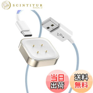 �y���������zLVFAN Pixel Watch 2/Fitbit Versa 4/ Sense 2�p �[�d�� ���O���\ �[�d�P�[�u�� �X�}�[�g�E�H�b�` �����p�A�N�Z�T���[ Google Pixel Watch 3/2&Fitbit Versa 4 3/ Sense 2/ Sense�Ή� �i�C�����ґg �[�d��