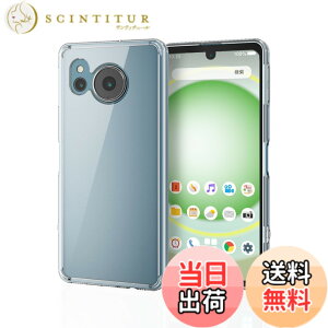 �y���������z�G���R�� AQUOS sense8 (SH-54D / SHG11) �P�[�X �n�C�u���b�h �J�o�[ �ϏՌ� �Ռ��z�� ���^ �J���������Y�ی�݌v �X�g���b�v�z�[���t �N���A PM-S234HVCKCR