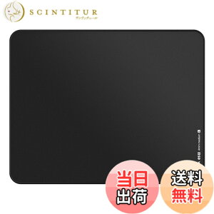 �y���������zPulsar Gaming Gears eSports�d�l �Q�[�~���O�}�E�X�p�b�h ES1 �ᖀ�C �n�C�u���b�h�^�C�v ����~�� �������K�i 42cm x 33cmx4mm (L, Black)