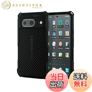 �y���������z�G���R�� Google Pixel 8 �P�[�X �ϏՌ� ZEROSHOCK �n�j�J���\�� �l�p�_���p�[ �O���b�v�e�N�X�`���[ ���C�����X�[�d�Ή� �X�g���b�v�z�[���t�� �u���b�N PMWP233ZEROGBK