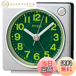 �y���������z�Z�C�R�[�N���b�N(Seiko Clock) �ڊo�܂����v �u�����v �A�i���O �W������������ ��F���^���b�N 65x64x38mm PYXIS �s�N�V�X NR450S