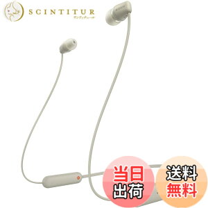 �y���������z�\�j�[(SONY) ���C�����X�C���z�� WI-C100:Bluetooth�Ή�/25���ԃX�^�~�i/IPX4�h�H/DSEE���� �x�[�W�� WI-C100 CZ ��