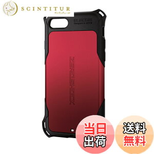 �y���������z�G���R�� iPhone SE (��2����/��3����) / 8 / 7 �p �P�[�X �ϏՌ� �p�G�A�N�b�V���� ZEROSHOCK ���b�h PM-A22SZERORD