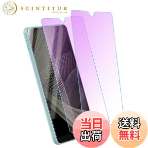 �y���������z�y�u���[���C�g�J�b�g�z Xperia Ace III/Xperia Ace II �p �K���X�t�B���� �u���[���C�g �����K���X SO-53C SOG08 SO-41B �t�B���� �����ߗ�/�C�A�[��/�\��t���ȒP/2������