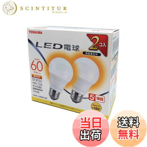 �y���������z����(TOSHIBA) LED�d�� 60W���� �L�z�� �d���F E26���� 2P �����Ή� LDA7L-G/K60V1RP