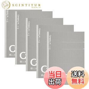 �y���������z�R�N��(KOKUYO) �L�����p�X�m�[�g ��l�L�����p�X ���n A5 80�� 5���p�b�N �m-108W-MX5SET �O���[