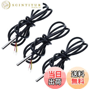 �y���������zDiyStudio 3�� DS18B20���x�Z���T�[���x�v���[�uDS18B20�̂��߂̖h���f�W�^���T�[�}���v���[�u�܂��̓Z���T�[���{�����x���x����ޗ� -55°C - +125°C (3�� 1M)