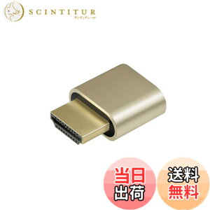 �y���������zADWITS 1 �p�b�N HDMI�o�[�`�����E�f�B�X�v���C HDMI �G�~�����[�^ HDMI�_�~�[�v���O DDC EDID�G�~�����[�^�[ 4K@60HZ (HDMI)-�S�[���h