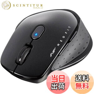 �y���������z�o�b�t�@���[ BSMBW510MBK ���� BlueLED 5�{�^�� �l�I�t�B�b�g�}�E�X M �u���b�N