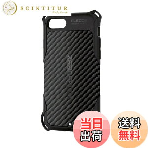 �y���������z�G���R�� iPhone SE (2020 ��2����) / 8 �P�[�X �J�o�[ �Ռ��z�� �y �������̏Ռ�����{�̂���� �z ZEROSHOCK iPhone 7 �Ή� �u���b�N PMWA17MZEROGBK
