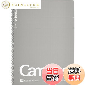 �y���������z�R�N��(KOKUYO) �m�[�g �����O�m�[�g ��l �L�����p�X ���n A4 40�� �X-T223W-M