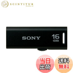 �y���������z�\�j�[ USB������ USB2.0 16GB �u���b�N USM16GR B[�������K�i]