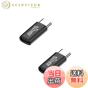 �y���������zUSB �A�_�v�^�[ �^�C�vc �ϊ��A�_�v�^ 10Gbps�f�[�^�]��/65W/5A�}���[�d usb-c ���p�A�_�v�^ Mac Book Pro�ANintendo Switch�ANexus 6P 5X�Ȃǂ�Type-C�f�o�C�X�ɑΉ� 2�Z�b�g (type-c �I�X-���X)