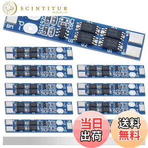 �y���������zDAOKAI 10 �� 2S 7.4V 8.4V 8A ���`�E���d�r�ی�{�[�h BMS PCB �ی�{�[�h MOS 18650 �j�b�P���X�g���b�v�t�����`�E���C�I�����`�E���d�r�p�[�d�탂�W���[��